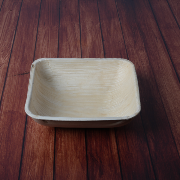 6-Inch Medium Areca Palm Leaf Bowls - Image 3